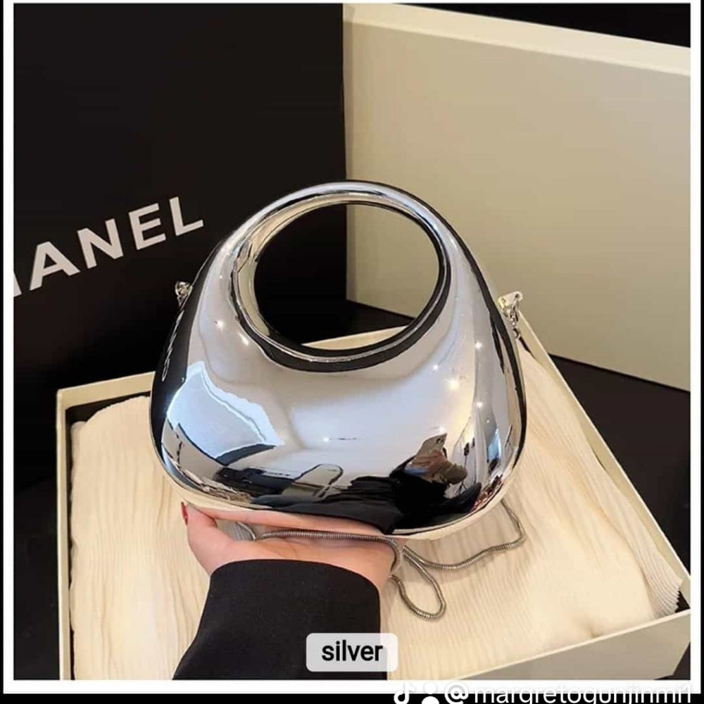 Silver purse